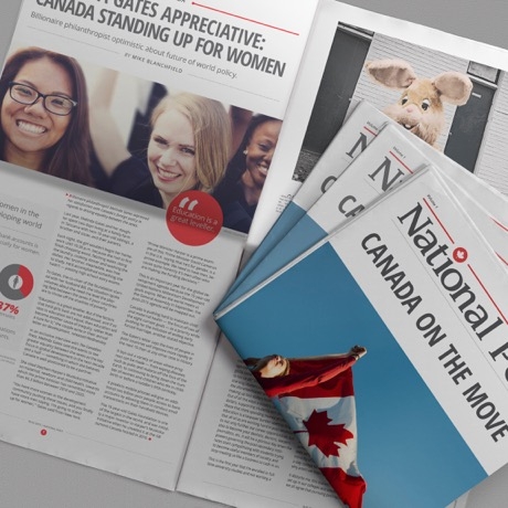 Nathan Bolton – National Post Newspaper concept – ARTG 372 Publishing Studio