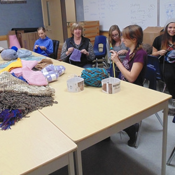 Knitting for the 7-10 Club