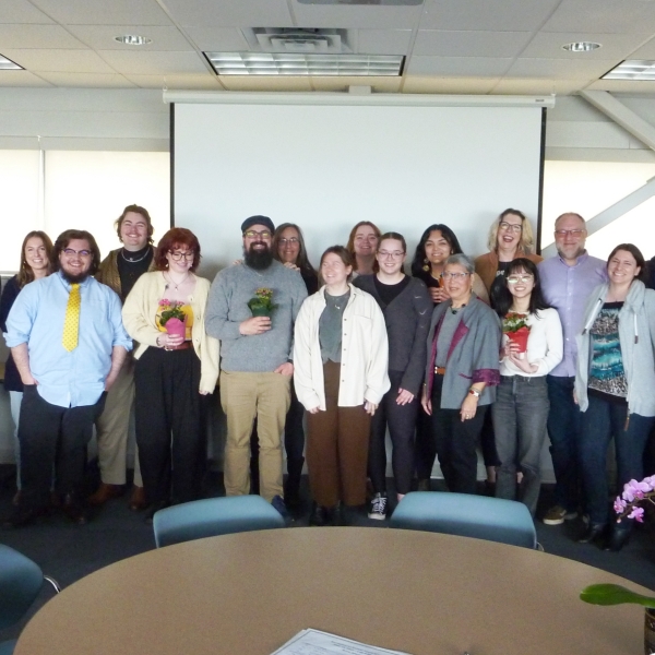 2024 Anthropology Forum, students and faculy.