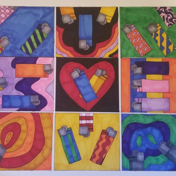 Lighters, Angela Welsh, ARTS 120