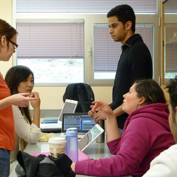 ANTH 112 & 326 group work (2) Facebook was the hot topic for this group. 