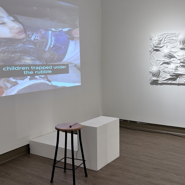 Salma Amr Fargalah, installation shot.