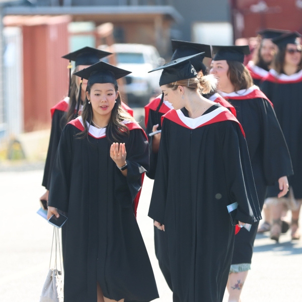 Heading towards the gymnasium. June 22, 2023.