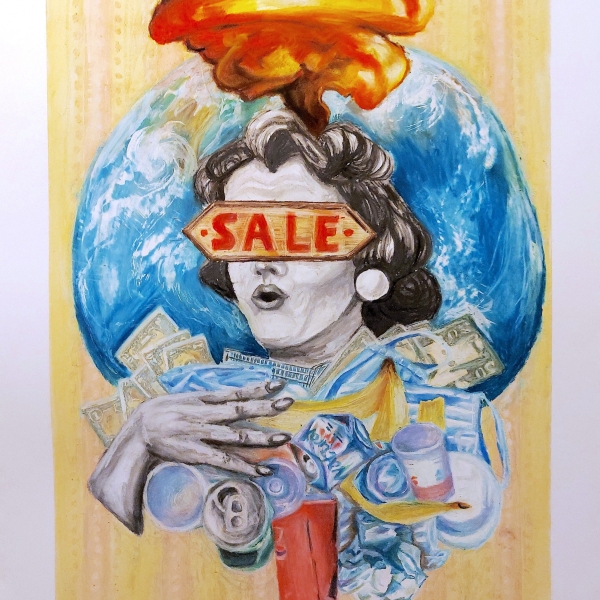 Victoria Blouin, Indulgence 2021, Pastels