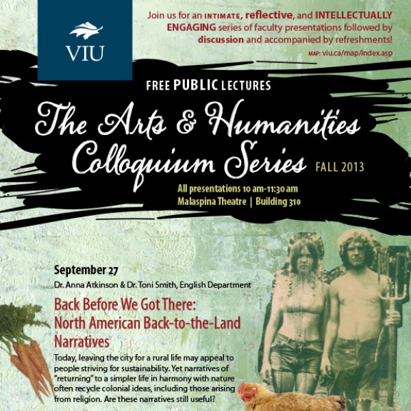 Fall 2013 Colloquium Series Poster
