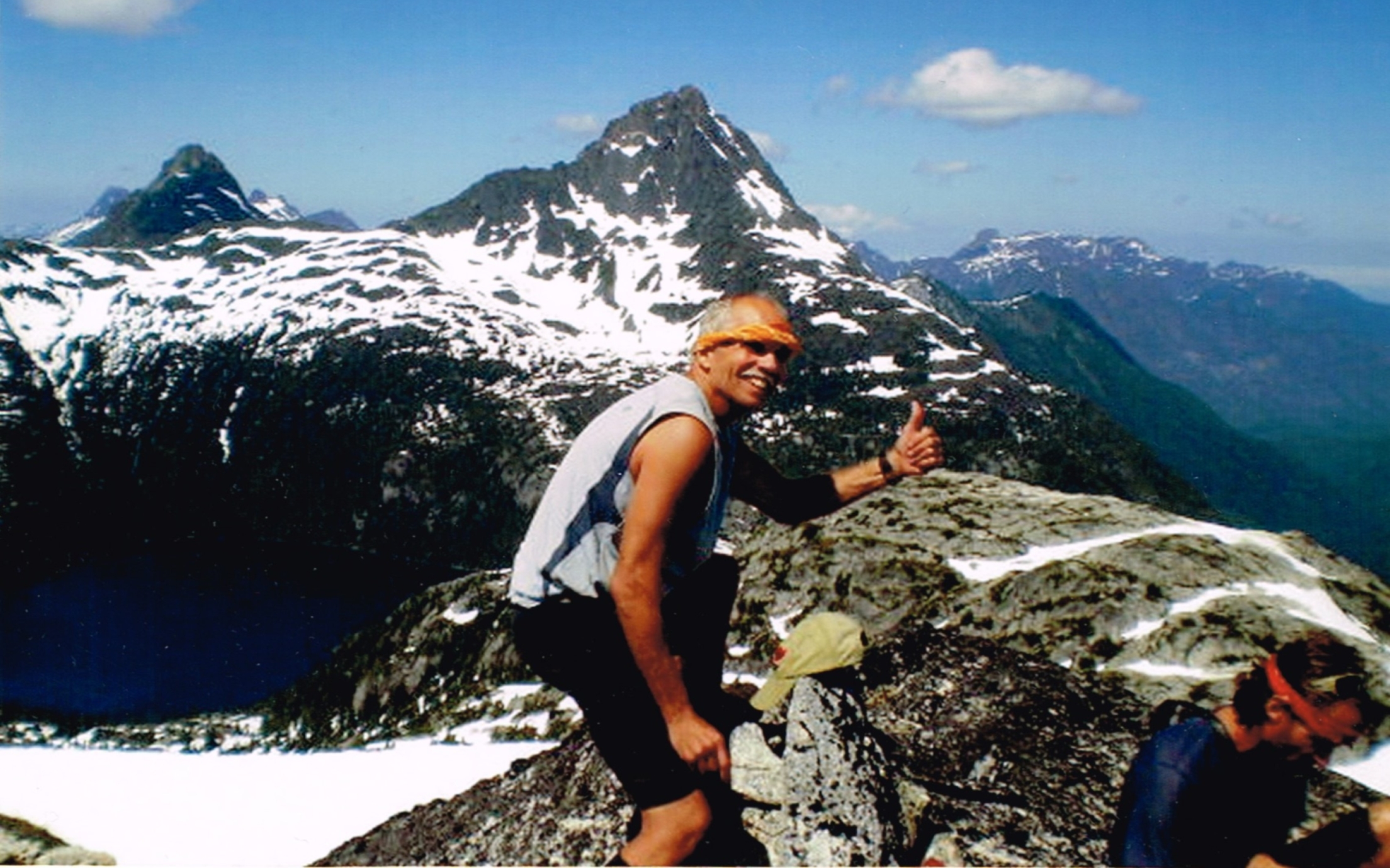 Richard Arnold hiking