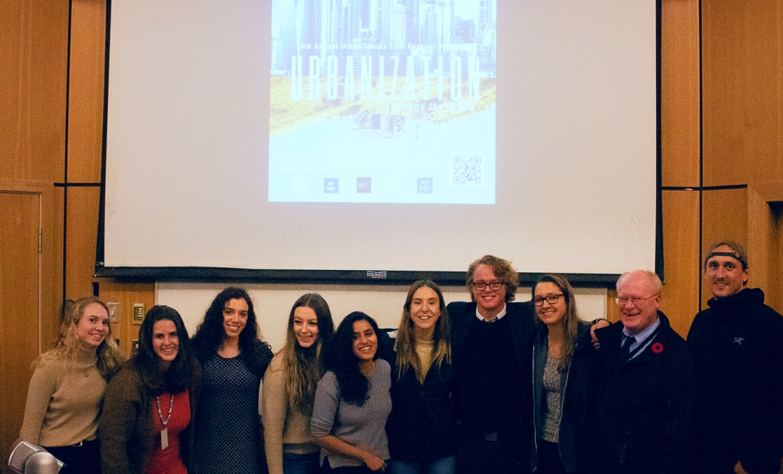 Group shot of Film Festival volunteers