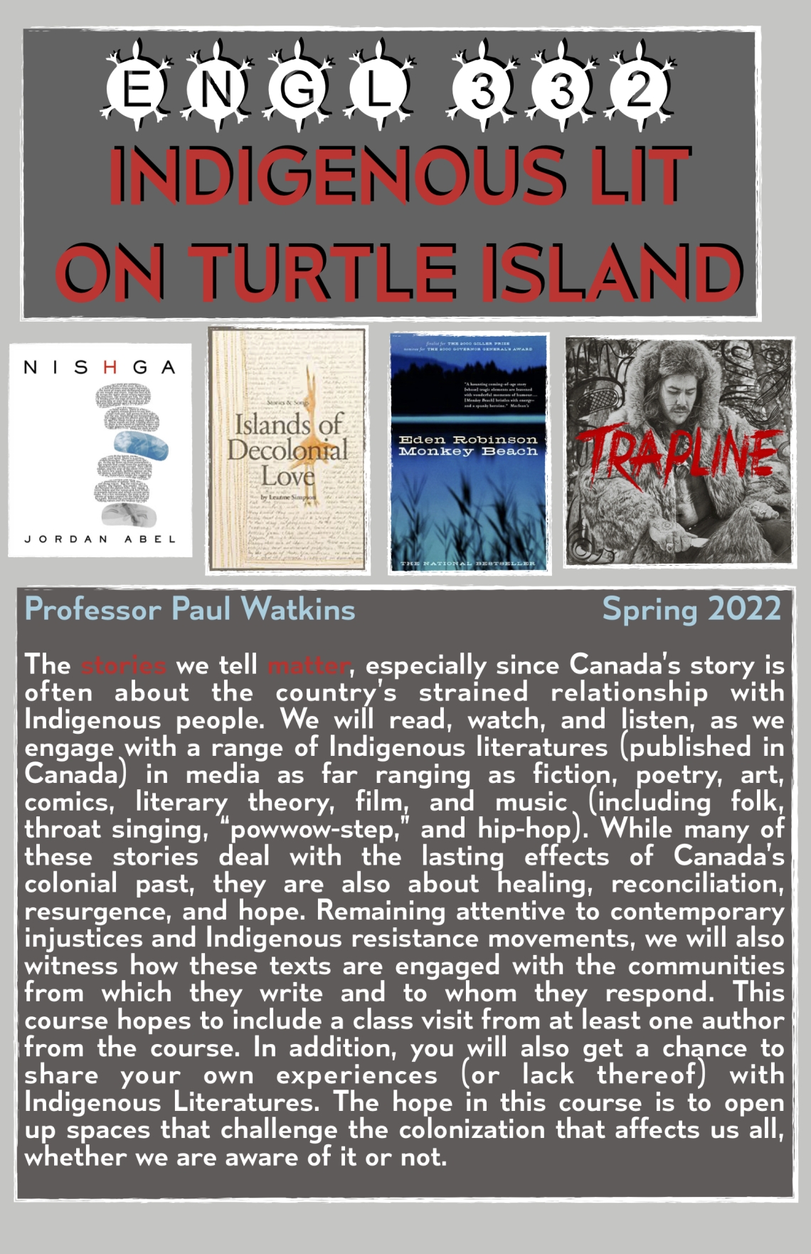 ENGL 332: Indigenous Lit