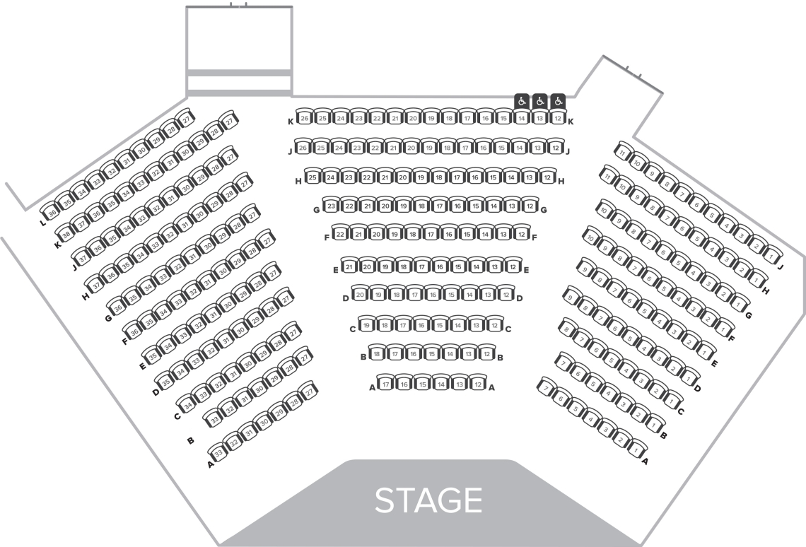 Malaspina Theatre Seating Chart 2022