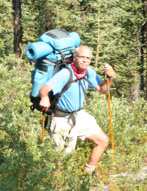 Richard Arnold hiking