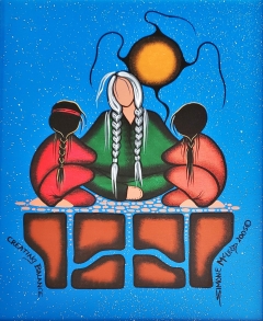 McLeod, Simone. Creating Balance. 2005, acrylic on canvas. Private collection. 