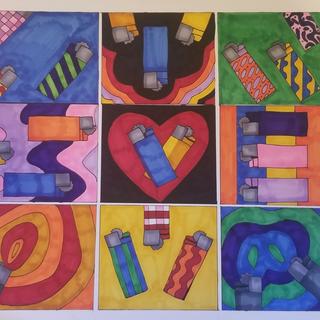 Lighters, Angela Welsh, ARTS 120