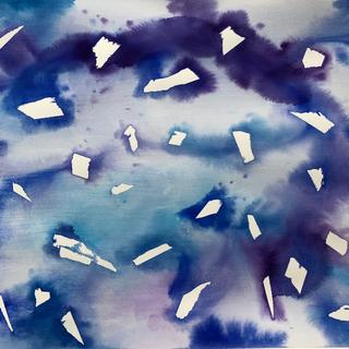 Alex Waite, My Sadness, watercolour