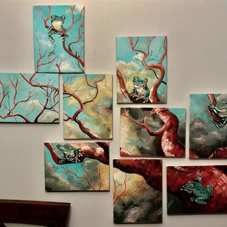 Olivia Haysey, Utmost Concern, oil on canvas