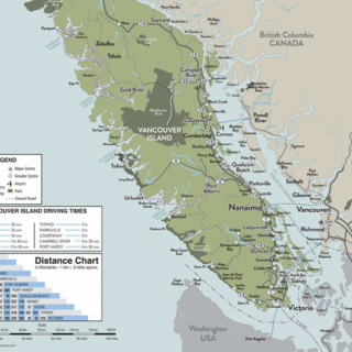 Vancouver Island Map