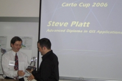The winner, Steve Platt